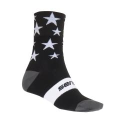 Sensor ponožky Stars Černá/bílá Sensor ponožky Stars Černá/bílá