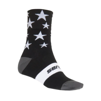 Sensor ponožky Stars Černá/bílá Sensor ponožky Stars Černá/bílá