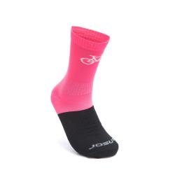 Sensor Tour Merino Růžová/černá unisex ponožky