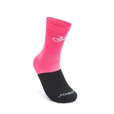 Sensor Tour Merino Růžová/černá unisex ponožky