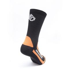 SensorTreking Merino Černá/oranžová unisex ponožky