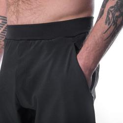 SENSOR Profi pánské černé dlouhé kalhoty