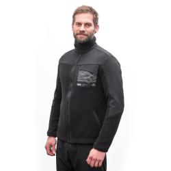 SENSOR Teddy unisex černá fleece bunda Fleece