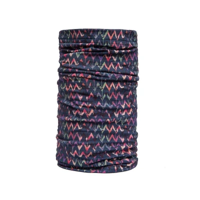 SENSOR Tube Merino Impress šátek multifunkční Deep Blue/origami SENSOR Tube Merino Impress šátek multifunkční Deep Blue/origami