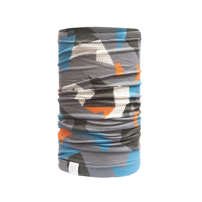 SENSOR Tube Merino Impress šátek multifunkční modrá/camo SENSOR Tube Merino Impress šátek multifunkční modrá/camo