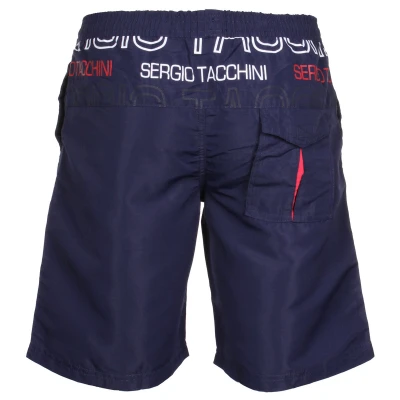 Sergio Tacchini 18827-AST modré chlapecké plavecké šortky