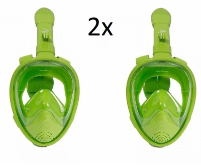 Set 2x Agama Dory celoobličejová maska na šnorchlování pro děti od 4 let Set 2x Agama Dory celoobličejová maska na šnorchlování pro děti od 4 let