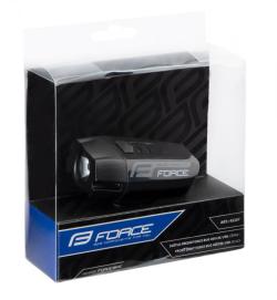 Set 2x Force BUG 400LM USB světlo přední, černé