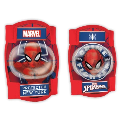 Seven Chrániče loktů a kolen Spiderman, červené