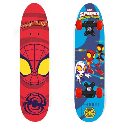 Seven Skateboard Spiderman, červený Seven Skateboard Spiderman, červený