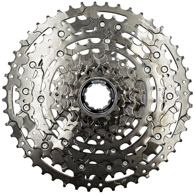 Shimano 10-kazeta CS-LG400 Cues 11-48 zubů, stříbrná v krabičce