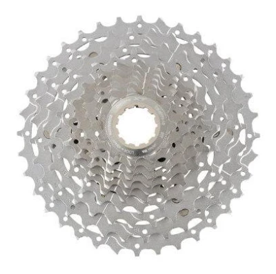 Shimano Deore XT CS-M771 stříbrná 11-34 zubů Dyna-sys 10-kazeta