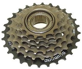 Shimano 6-kolo MF-TZ500 14-28 zubů, hnědé/černé Shimano 6-kolo MF-TZ500 14-28 zubů, hnědé/černé