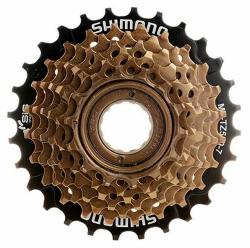 Shimano 7-kolo MF-TZ500 14-28 zubov, hnedé/čierne v krabičke Shimano 7-kolo MF-TZ500 14-28 zubov, hnedé/čierne v krabičke