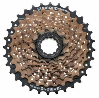 Shimano 9-kazeta CS-HG20I9134 Acera 11-34 zubů, stříbrná v krabičce Shimano 9-kazeta CS-HG20I9134 Acera 11-34 zubů, stříbrná v krabičce
