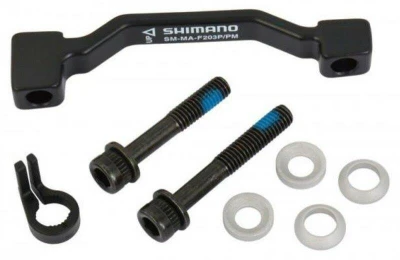 Shimano adaptér kotoučové brzdy SM-MA-F203P/PMA, 203mm, přední, v krabičce Shimano adaptér kotoučové brzdy SM-MA-F203P/PMA, 203mm, přední, v krabičce