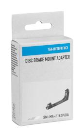 SHIMANO Adaptér predný POST/FLAT 140mm, čierny