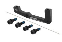 SHIMANO Adaptér přední POST/ STAND 203mm, černý (VÝPRODEJ)