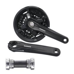 Shimano Altus FC-MT210 40/30/22 170mm Ložiska+kryt kliky (VÝPRODEJ)