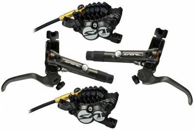 Shimano brzda kotoučová Saint M820 čtyřpístková p+z (1000+1700 mm) kompl.bez kot. J-kit v krabičce