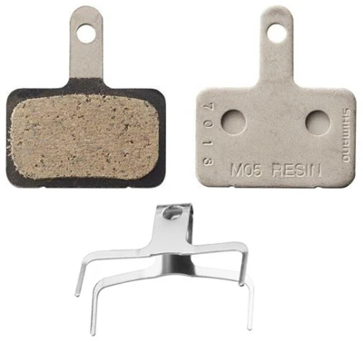 Shimano brzdové destičky M05-RX polymer, v krabičce Shimano brzdové destičky M05-RX polymer, v krabičce