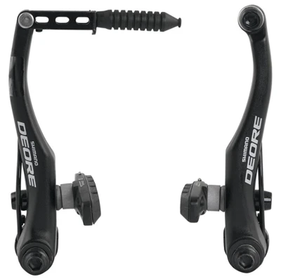 Shimano brzdy Deore BR-T610-L V-brake černé (pár), botky M70CT4 (jedna čelist)