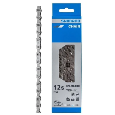 Shimano Deore CN-M6100 12-RYCHLOSTNÍ 126 čl. + Spojka BOX řetěz