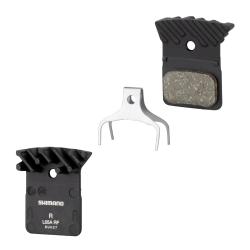 SHIMANO Brzdové doštičky SH L05A polymer,s pružinou+chladič