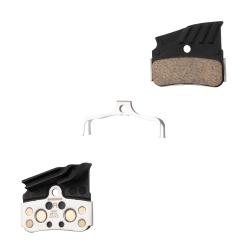 SHIMANO Brzdové doštičky SH N04C kovové, s pružinou+chladič