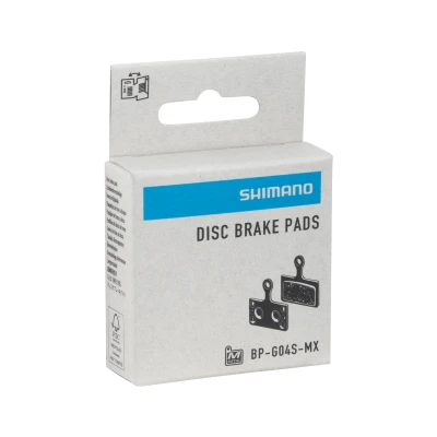 SHIMANO Destičky brzdové SH G04S kovové, s pružinou