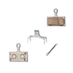 SHIMANO Destičky brzdové SH G04Ti kovové, s pružinou SHIMANO Destičky brzdové SH G04Ti kovové, s pružinou