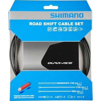 Shimano Dura-ace Polymer Bowdeny+lanka řadící set Shimano Dura-ace Polymer Bowdeny+lanka řadící set