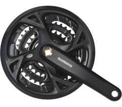 Shimano FCM371 48/36/26 175mm čierne S Krytom kľuky Shimano FCM371 48/36/26 175mm čierne S Krytom kľuky