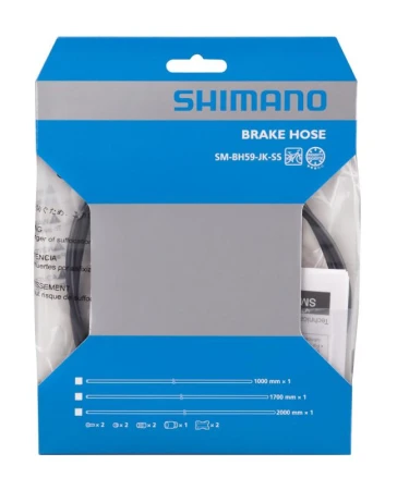 SHIMANO Hadička brzdová SMBH90SS 170 cm černá