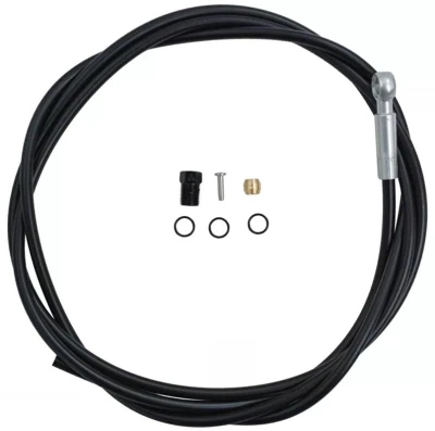 Shimano hydraulická hadička SM-BH90-SBML-A černá, 1700 mm, s přírubou, na blistru Shimano hydraulická hadička SM-BH90-SBML-A černá, 1700 mm, s přírubou, na blistru