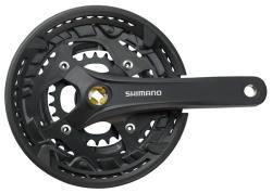 Shimano kliky Acera FC-T3010 , černé, s krytem, pro osu čtyřhran, 9speed Shimano kliky Acera FC-T3010 , černé, s krytem, pro osu čtyřhran, 9speed