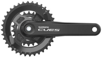 Shimano kliky Cues FC-U4010-2B, 175mm, 36-22 zubů, černé, 11,10,9 speed, krabička