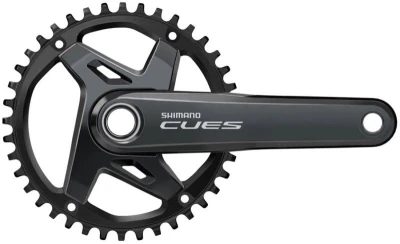 Shimano kliky Cues FC-U8000-1, 175mm, 42 zubů, černé, bez krytu, 11,10,9 speed, v krabičce Shimano kliky Cues FC-U8000-1, 175mm, 42 zubů, černé, bez krytu, 11,10,9 speed, v krabičce