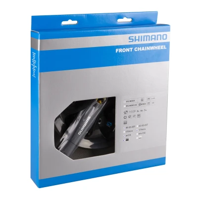 Shimano Kliky FCM361 48/38/28 černé 175+kryt