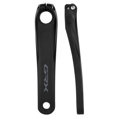 Shimano GRX FC-RX610-1 černá gravel klika s osou 165 mm, 38 zubů, 12 rychlostí