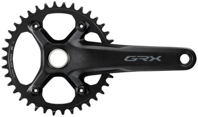 Shimano GRX FC-RX610-1 černé 172,5 mm 38 zubů 12 speed bez pouzdra v krabičce kliky