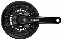 Shimano kliky Tourney FC-TX501-L 170mm 48-38-28 zubů, černé s krytem, v krabičce Shimano kliky Tourney FC-TX501-L 170mm 48-38-28 zubů, černé s krytem, v krabičce