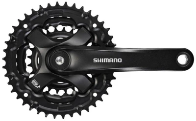 Shimano Tourney FC-TY501-L černé 175mm 42-34-24 zubů kliky
