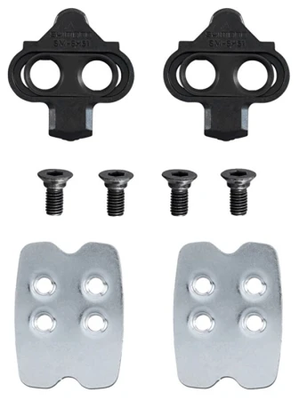 Shimano kufry MTB SPD SM-SH51 černé s plechy