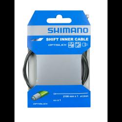 SHIMANO Lanko řadící SH OPTISLICK 2,1 m x 1,2 mm SHIMANO Lanko řadící SH OPTISLICK 2,1 m x 1,2 mm