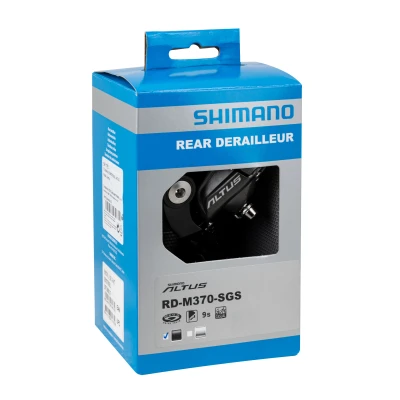 SHIMANO Měnič RDM370SGSL ALTUS 9kolo, černý