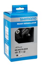 SHIMANO Prehadzovač RDM370SGSL ALTUS 9-kolový, čierny
