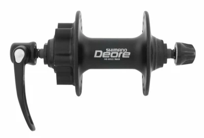 Shimano náboj disc Deore HB-M525BL 32děr přední, 6děr, černý, v krabičce