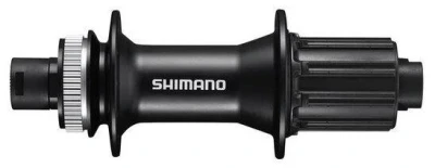 Shimano náboj disc FH-MT400-B 32děr Center lock 12mm e-thru-axle 148mm 8-11 rychlostí zadní černý