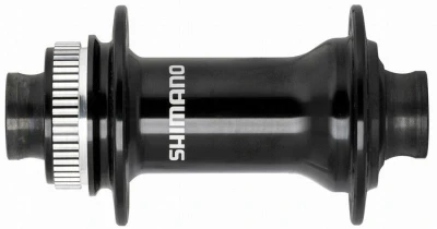 Shimano náboj disc HB-MT410 32děr Center lock 15mm e-thru-axle 100mm přední černý